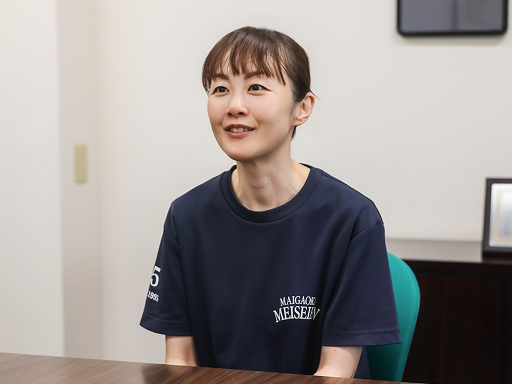 職員インタビュー/勤続10年目の女性スタッフ/特別養護老人ホーム 介護職員(正社員)